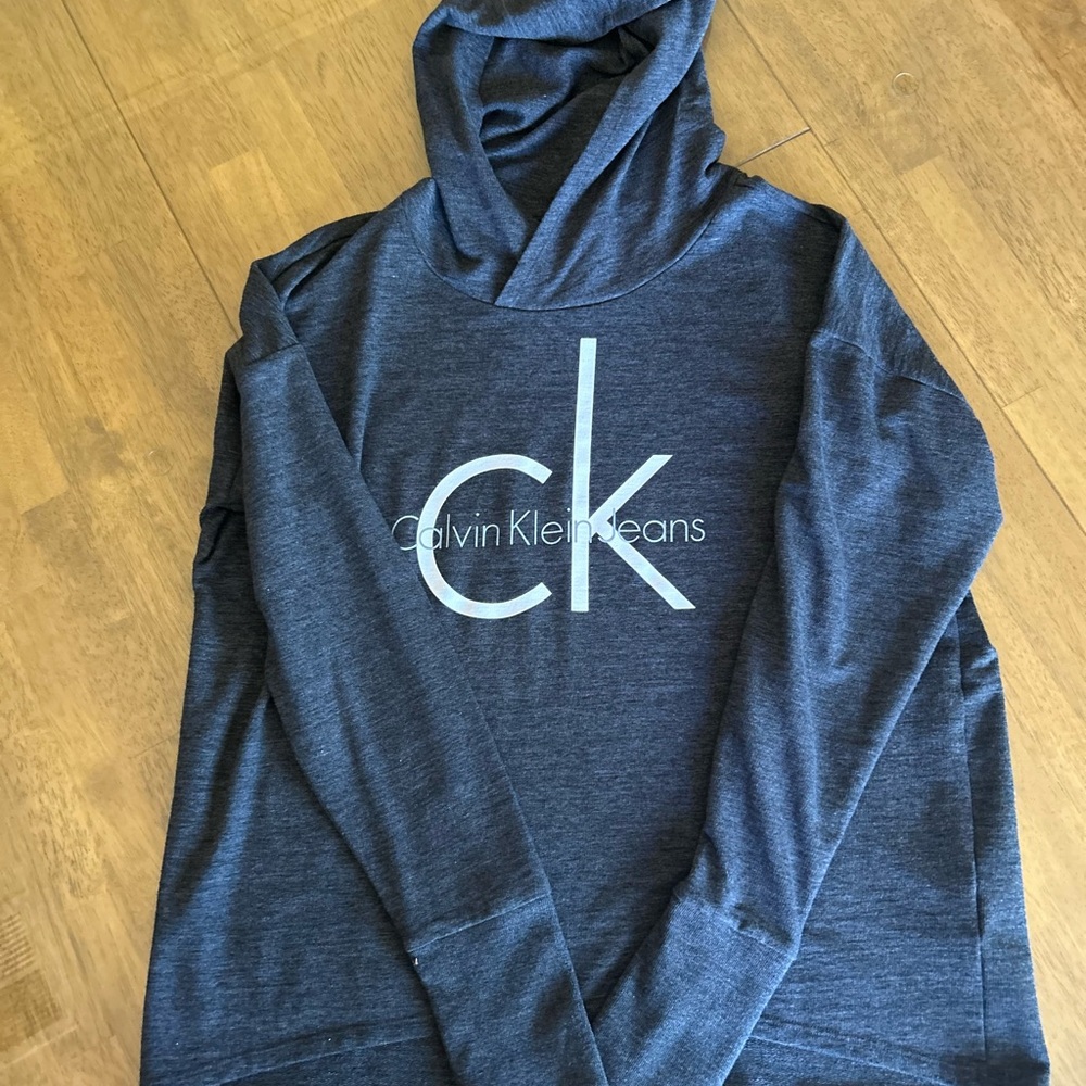 Calvin Klein Jeans Men's Blue Hoodie